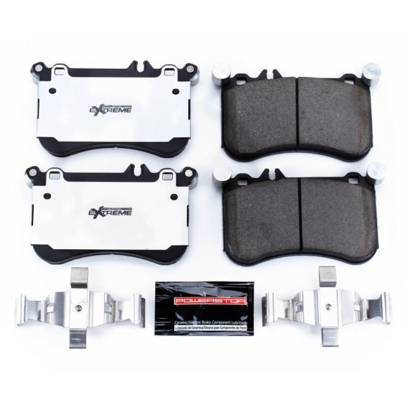 Power Stop 12-18 Mercedes-Benz CLS550 Front Z26 Extreme Street Brake Pads w/Hardware Brake Pads - Performance PowerStop