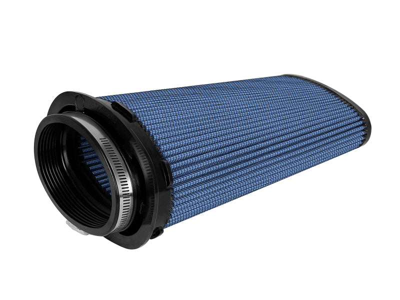 aFe Momentum Replac Air Filter w/Pro 5R Media (Pair) 5x2.25in F/6.25x3.75in B/5.25x2.25in T/11in H Air Filters - Drop In aFe