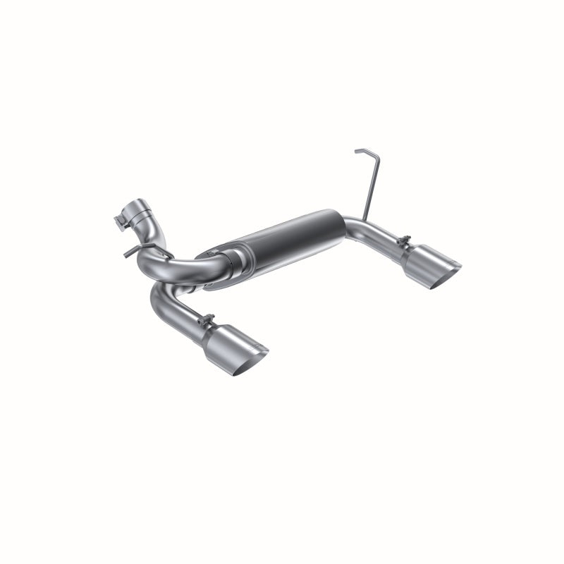 MBRP 07-14 Jeep Wrangler/Rubicon 3.6L/3.8L V6 Axle-Back Dual Rear Exit Aluminum Performance Exhuast Axle Back MBRP