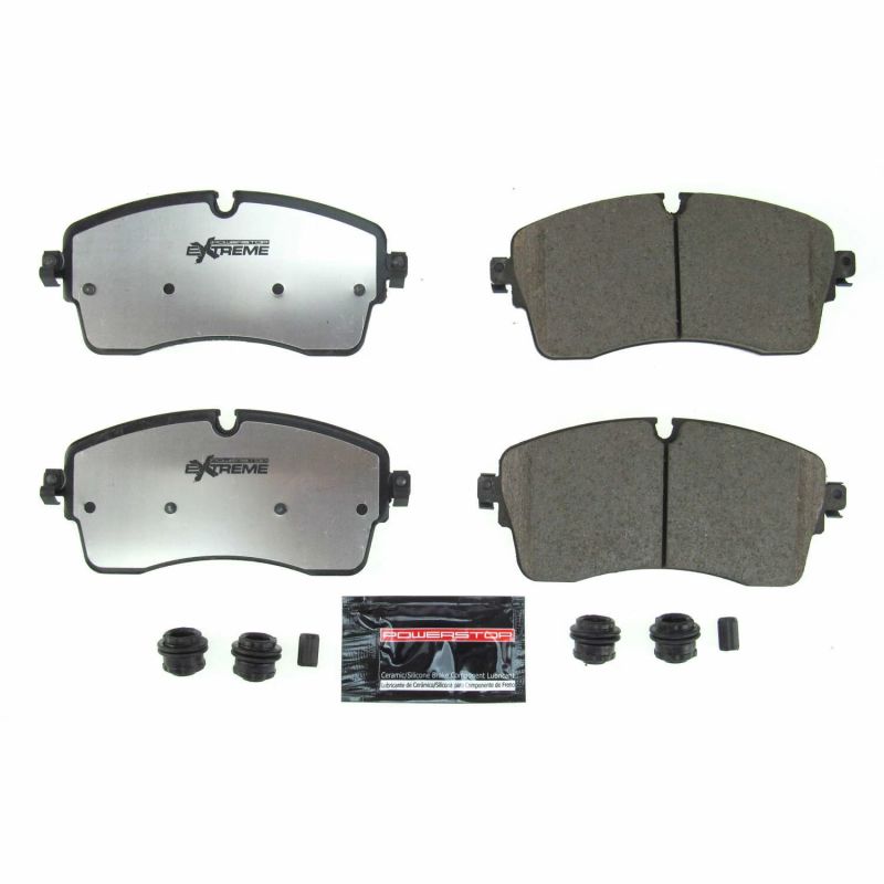 Power Stop 18-19 Land Rover Discovery Front Z36 Truck & Tow Brake Pads w/Hardware Brake Pads - Performance PowerStop