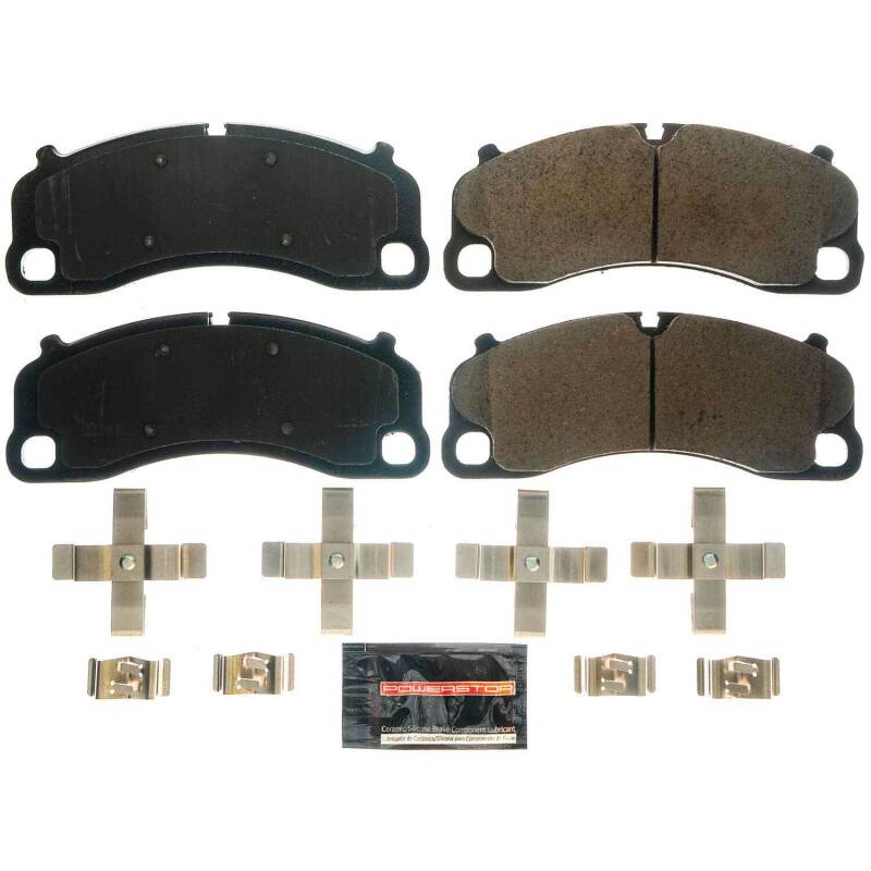 Power Stop 14-18 Porsche 911 Front Z23 Evolution Sport Brake Pads w/Hardware Brake Pads - Performance PowerStop
