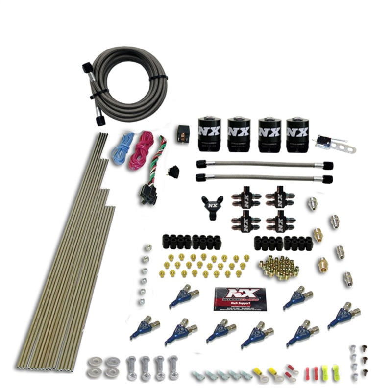Nitrous Express 8 Cyl Alcohol Nitrous Kit (250-550HP) w/o Bottle Nitrous Systems Nitrous Express