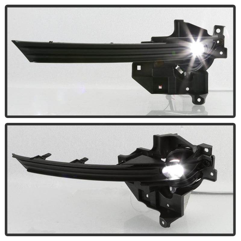 Spyder 17-18 Mazda CX-5 OEM Style Full LED Fog Light w/Switch - Clear (FL-MCX52017-LED-C) Fog Lights SPYDER