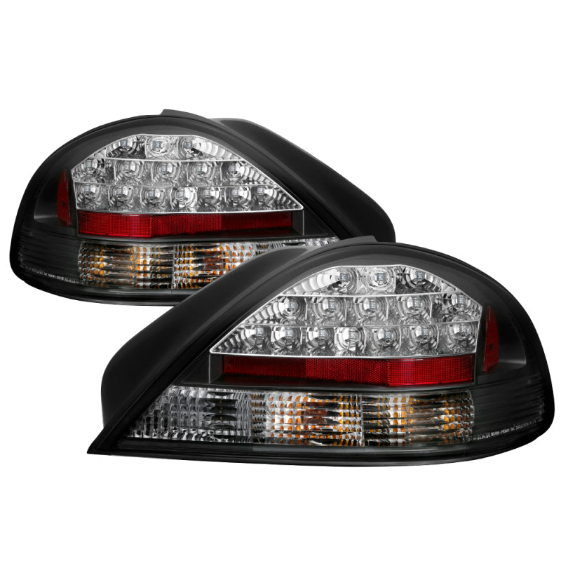 Spyder Pontiac Grand AM 99-05 LED Tail Lights Black ALT-YD-PGAM99-LED-BK Tail Lights SPYDER