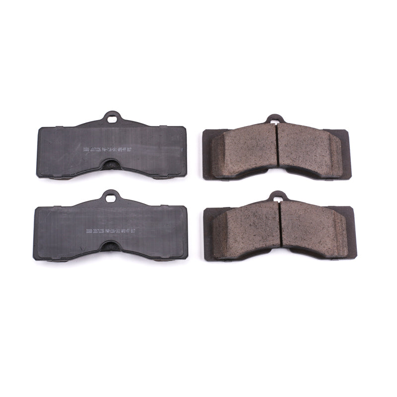 Power Stop 1969 Chevrolet Camaro Front or Rear Z16 Evolution Ceramic Brake Pads Brake Pads - OE PowerStop