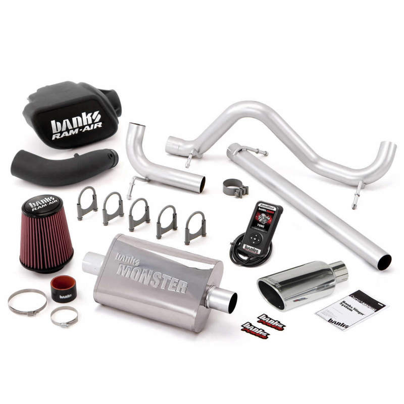 Banks Power 07-11 Jeep 3.8L Wrangler - 2dr Stinger System w/ AutoMind Catback Banks Power