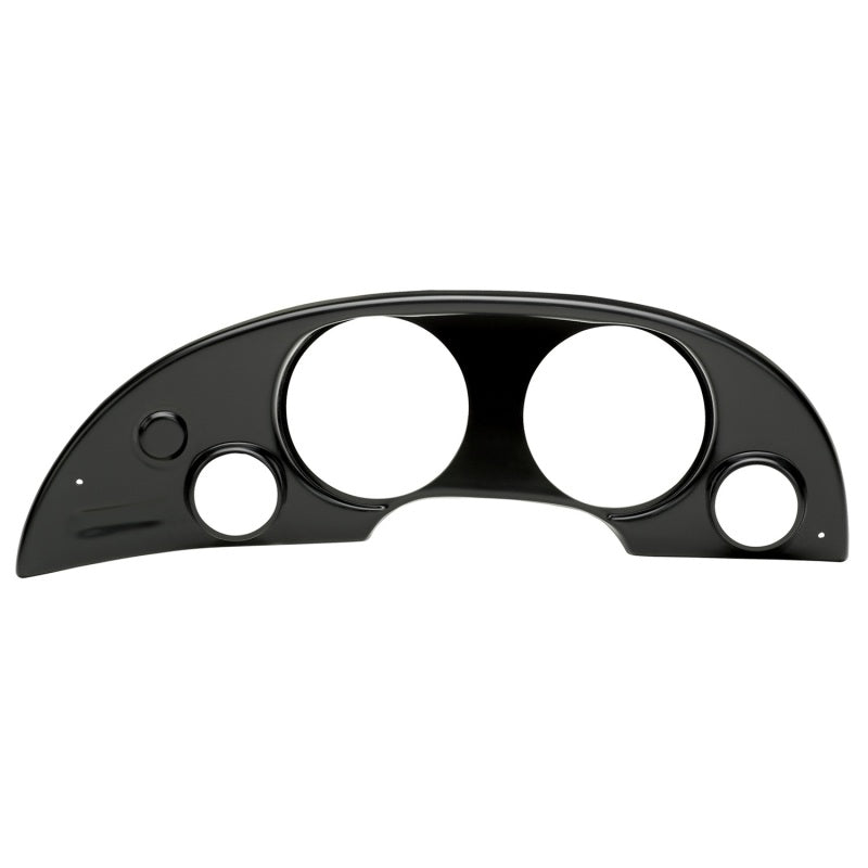 Autometer 94-04 Ford Mustang Black Combination Race Panel (Holds two 5in & 2 2-1/16in Gauges) Gauge Pods AutoMeter