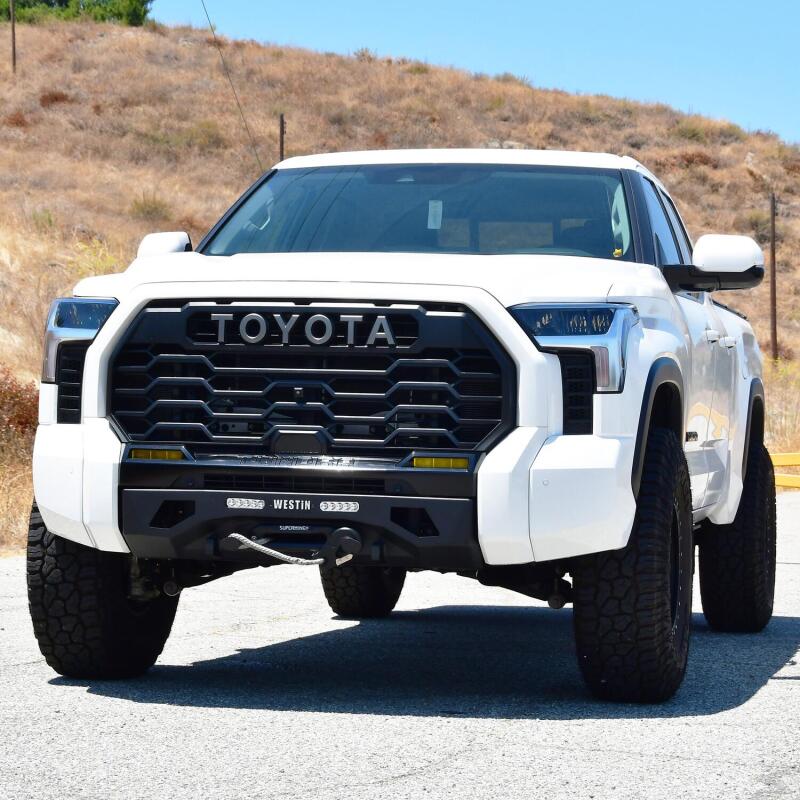 Westin 22-23 Toyota Tundra Pro-Series Front Bumper - Textured Black Bumpers - Steel Westin