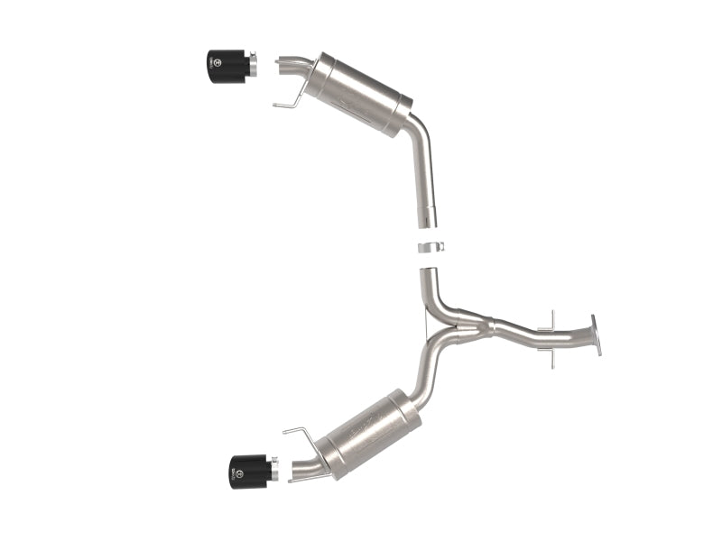 aFe POWER Takeda 06-13 Lexus IS250/IS350 SS Axle-Back Exhaust w/ Black Tips Axle Back aFe