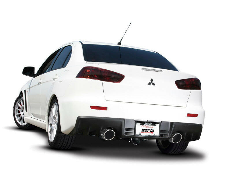 Borla 08-14 Mitsubishi EVO X Catback Exhaust Catback Borla