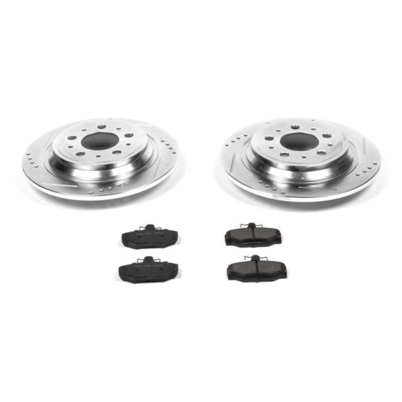 Power Stop 99-00 Volvo S70 Rear Z23 Evolution Sport Brake Kit Brake Kits - Performance D&S PowerStop