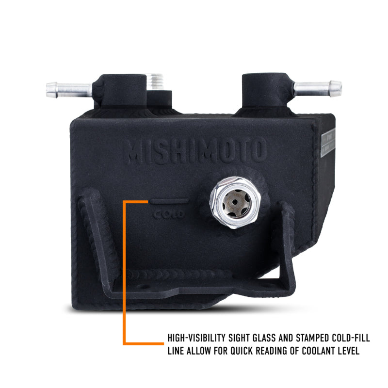 Mishimoto 2024+ Ford Mustang V8/2.3L EcoBoost Expansion Tank - Black Coolant Reservoirs Mishimoto