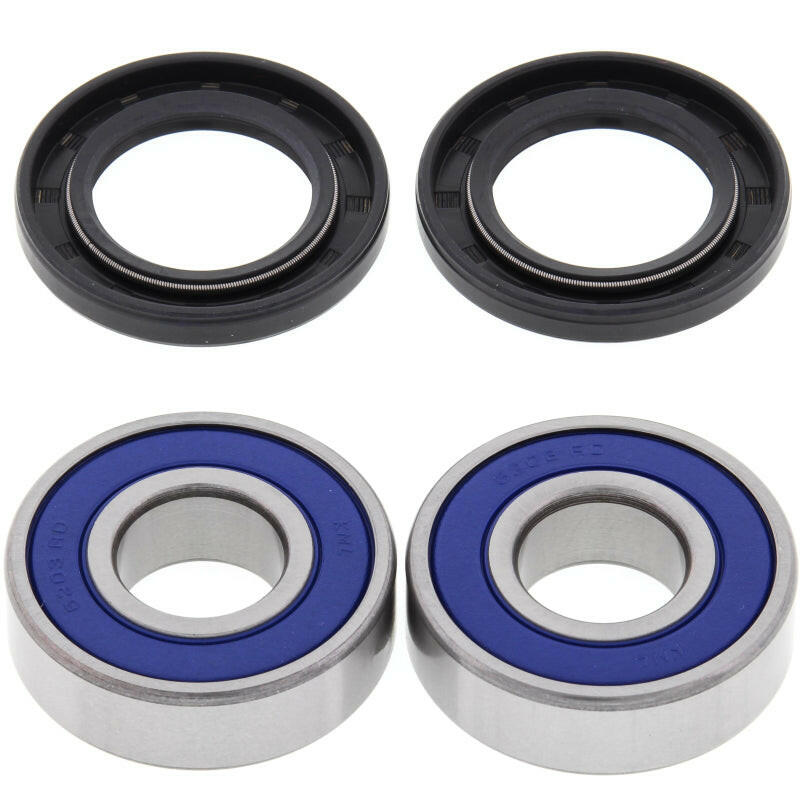 All Balls Racing 09-17 Yamaha FZ6R Wheel Bearing Kit Front Wheel Bearings All Balls Racing