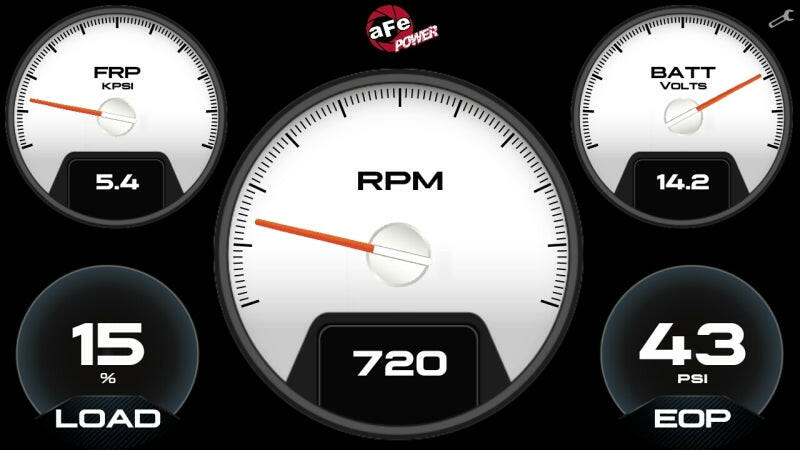 aFe AGD Advanced Gauge Display Digital 5.5in Monitor 08-18 Dodge/RAM/Ford/GM Diesel Trucks Gauges aFe