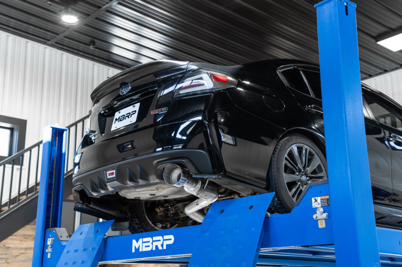 MBRP 15-21 Subaru WRX 2.0L/STI 2.5L/ 11-14 Sedan 3in Cat-Back Single Rear Exit - T304 Catback MBRP