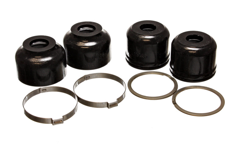 Energy Suspension 94-06 Hummer H1 Black Front or Rear Ball Joint Boot Set Bushing Kits Energy Suspension