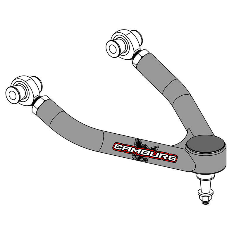Camburg Chevy Colorado ZR2 17-22 1.25in Performance Heim/Uniball Upper Arms (w/ covers) Suspension Arms & Components Camburg