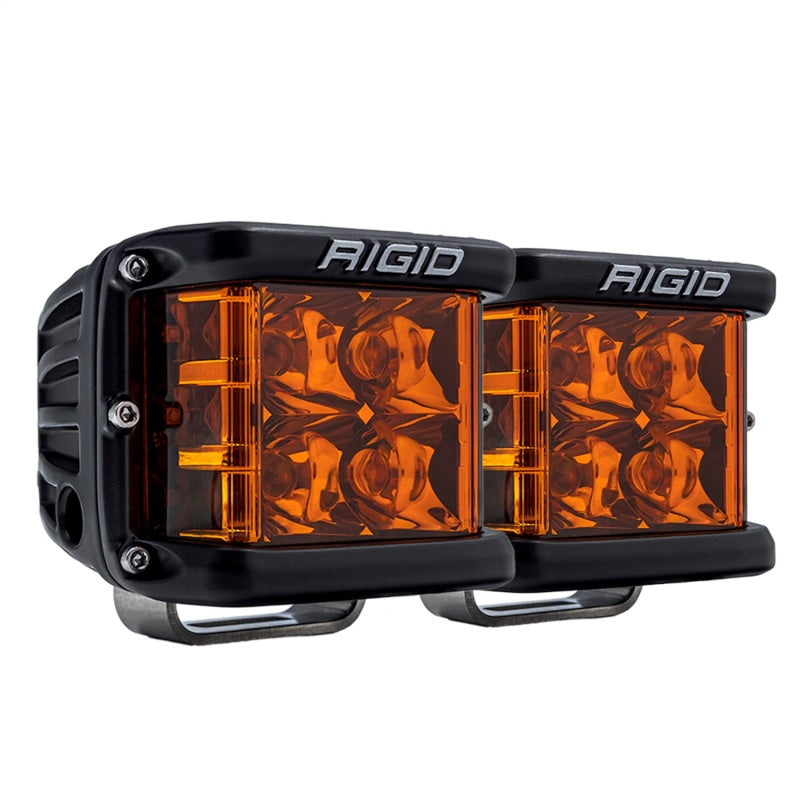 Rigid Industries D-SS Spot w/ Amber PRO Lens (Pair) Light Bars & Cubes Rigid Industries