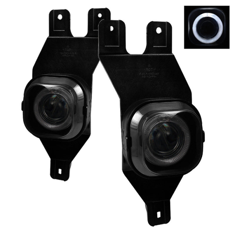 Spyder Ford F250/F350 99-04/Excursion 00-05 Halo Projector Fog Lights w/swch Smke FL-P-FF25001-HL-SM Fog Lights SPYDER