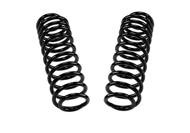 Superlift 18-19 Jeep JL 2 Door Including Rubicon Dual Rate Coil Springs (Pair) 4in Lift - Front Coilover Springs Superlift