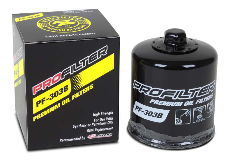 ProFilter Honda/Kawasaki/Polaris/Yamaha Spin-On Black Various Performance Oil Filter Oil Filters ProFilter