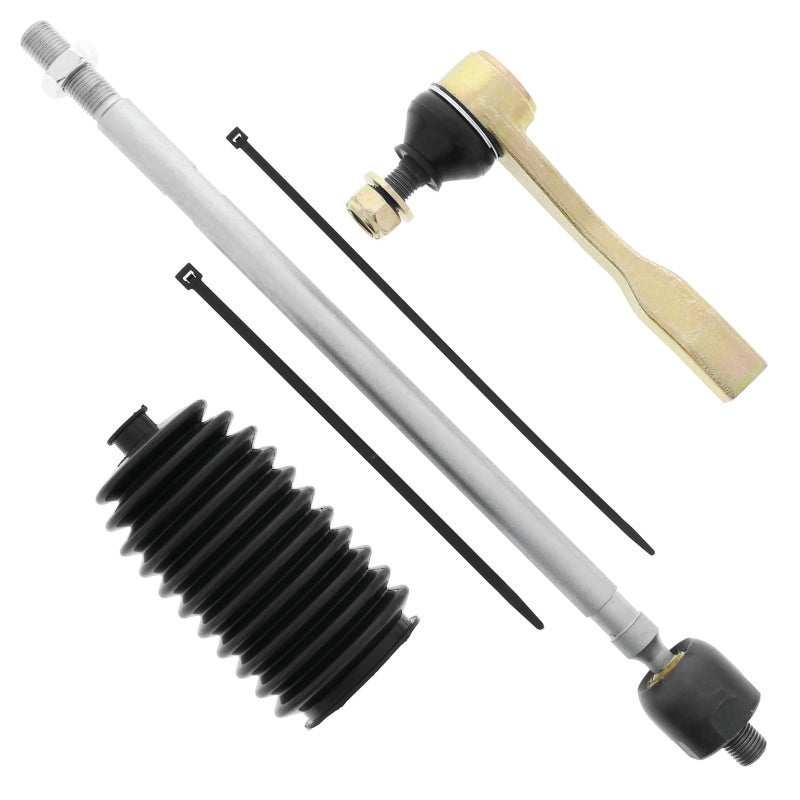 QuadBoss 16-21 Polaris General 1000 EPS Steering Rack Tie Rod Assembly Kit - Left Inner and Outer Tie Rods QuadBoss