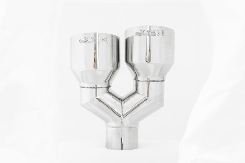 MBRP Universal T304 SS Dual Tip 4in OD/2.5in Inlet Tips MBRP