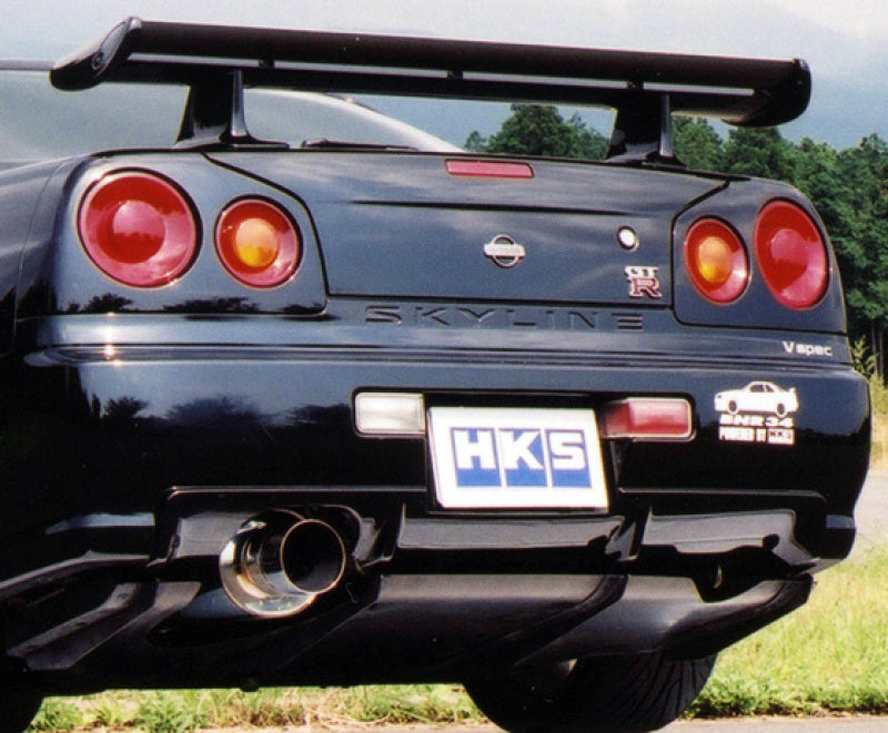HKS SILENT Hi-POWER SKYLINE GT-R GF-BNR34 Catback HKS