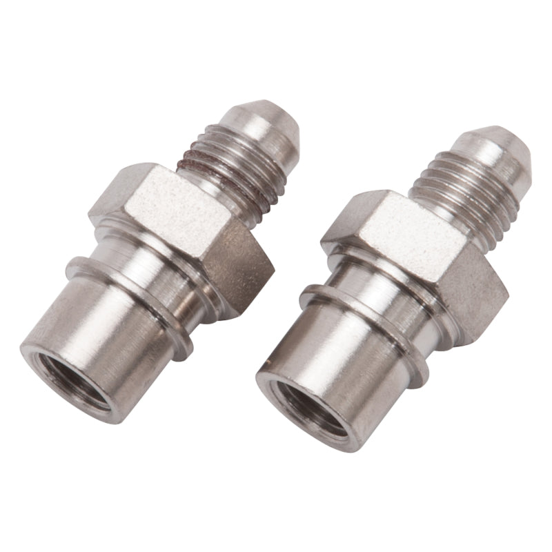 Russell Performance -4 AN Metric Adapter Fitting (2 pcs.) (Inverted Flair) Fittings Russell