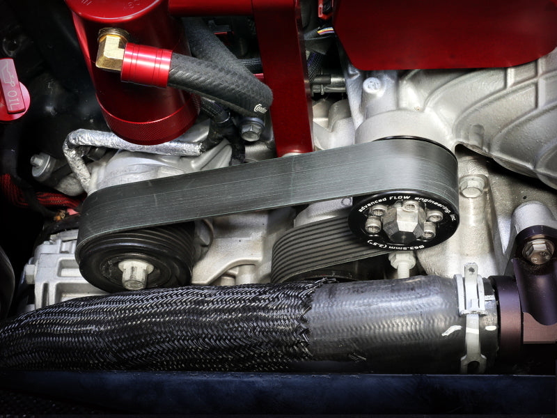 aFe POWER Supercharger Power Pulley 2.50 IN Fits aFe Pulley Kits for Hellcat Supercharger Pulleys - Crank, Underdrive aFe