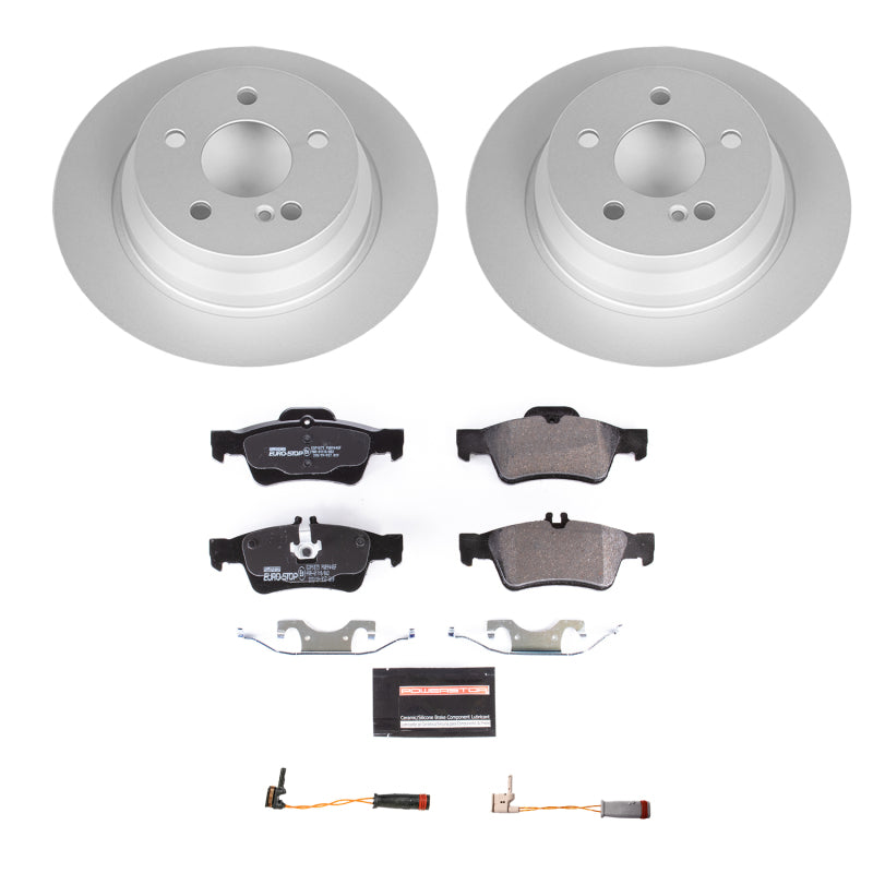 Power Stop 2006 Mercedes-Benz E350 Rear Euro-Stop Brake Kit Brake Kits - OE PowerStop