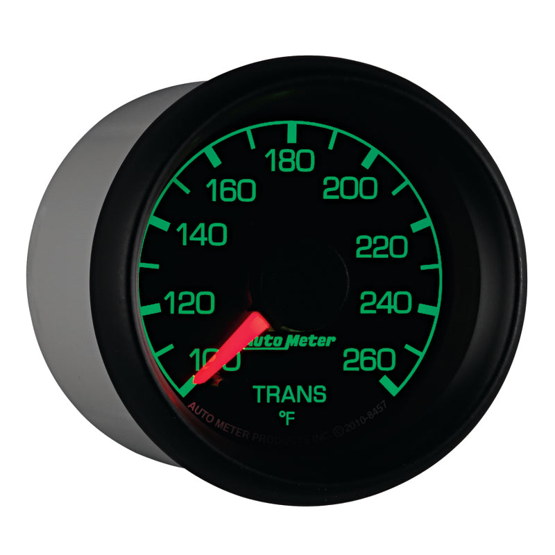 Autometer Factory Match Ford 52.4mm Full Sweep Electronic 100-260 Deg F Transmission Temp Gauge Gauges AutoMeter