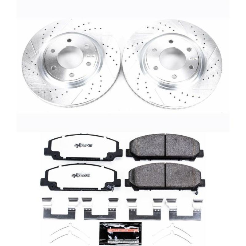 Power Stop 12-15 Nissan Armada Front Z36 Truck & Tow Brake Kit Brake Kits - Performance D&S PowerStop