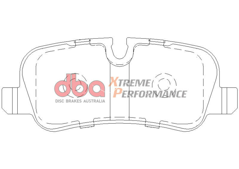 DBA 05-09 Land Rover LR3 XP Performance Rear Brake Pads Brake Pads - Performance DBA