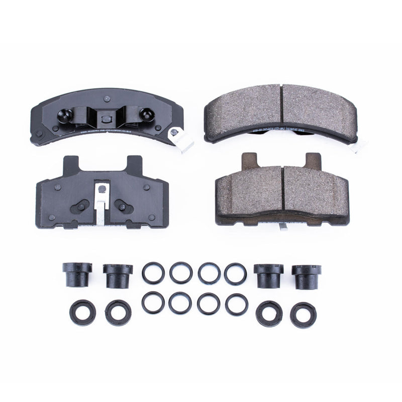 Power Stop 88-91 Chevrolet C1500 Front Z17 Evolution Ceramic Brake Pads w/Hardware Brake Pads - OE PowerStop