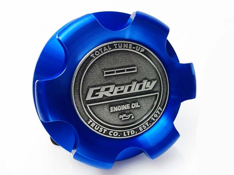 GReddy Type-B Oil Filler Cap Mazda M35-P4.0 - Blue Oil Caps GReddy