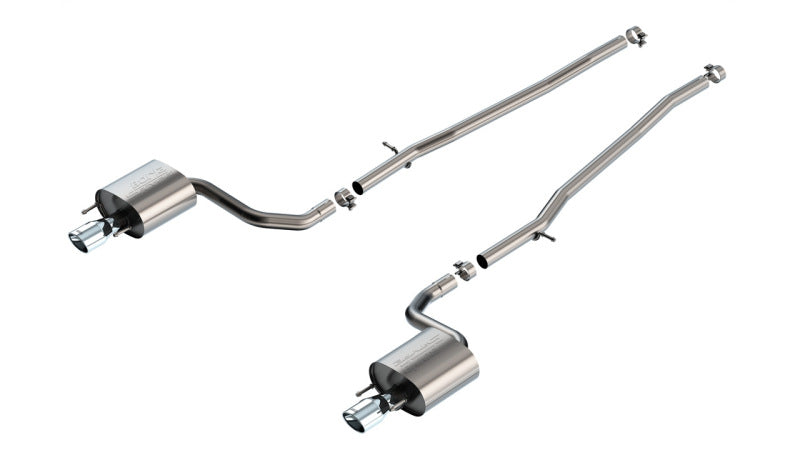 Borla 16-17 Lexus IS200T / 18-24 Lexus IS300 2.25in S Type Cat Back 4.25in Tip - Stainless Steel Tip Catback Borla