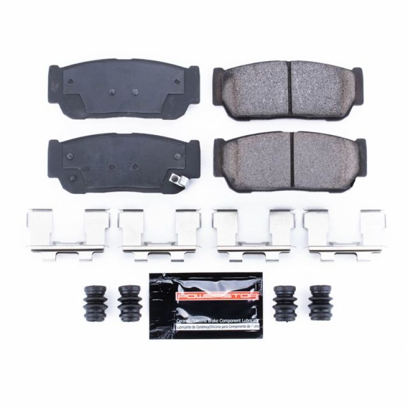 Power Stop 2007 Hyundai Entourage Rear Z23 Evolution Sport Brake Pads w/Hardware Brake Pads - Performance PowerStop
