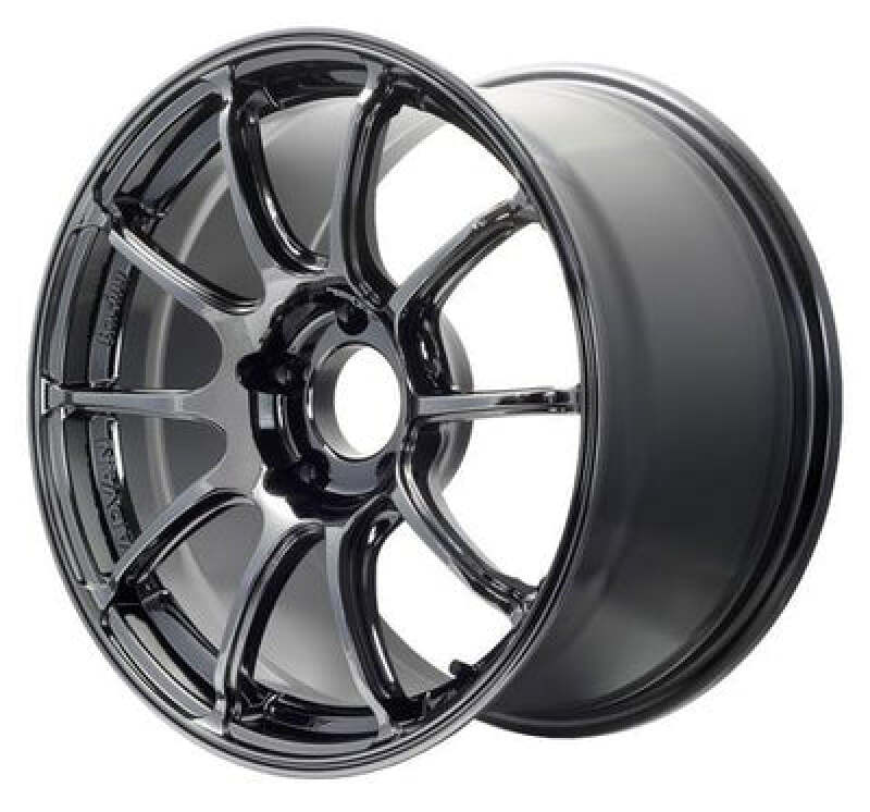 Advan RZII 18x8.5 +38 5x114.3 Racing Hyper Black and RIng Wheels - Cast Advan