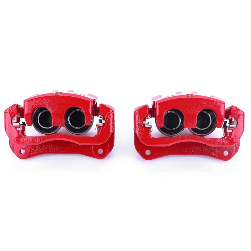 Power Stop 15-17 Lexus NX200t Front Red Calipers w/Brackets - Pair Brake Calipers - Perf PowerStop