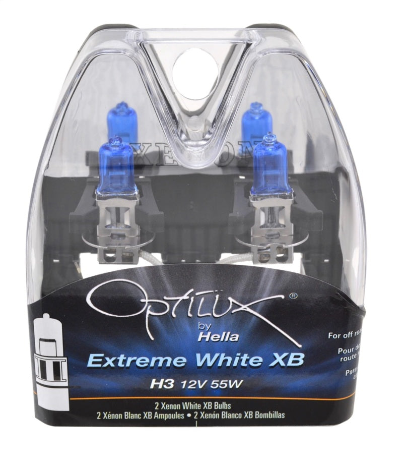 Hella H3 12V 55W Xen White XB Bulb (Pair) Bulbs Hella