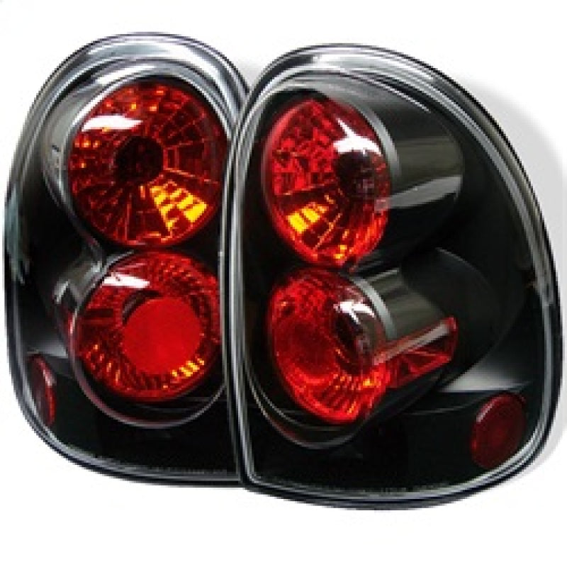 Spyder Dodge Caravan/Grand Caravan 96-00Euro Style Tail Lights Black ALT-YD-DC96-BK Tail Lights SPYDER