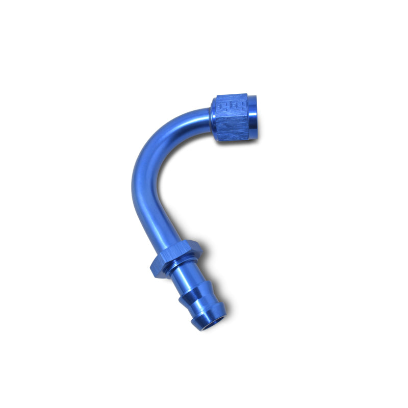 Russell Performance -10 AN Twist-Lok 120 Degree Hose End (1-1/4in Radius) Fittings Russell