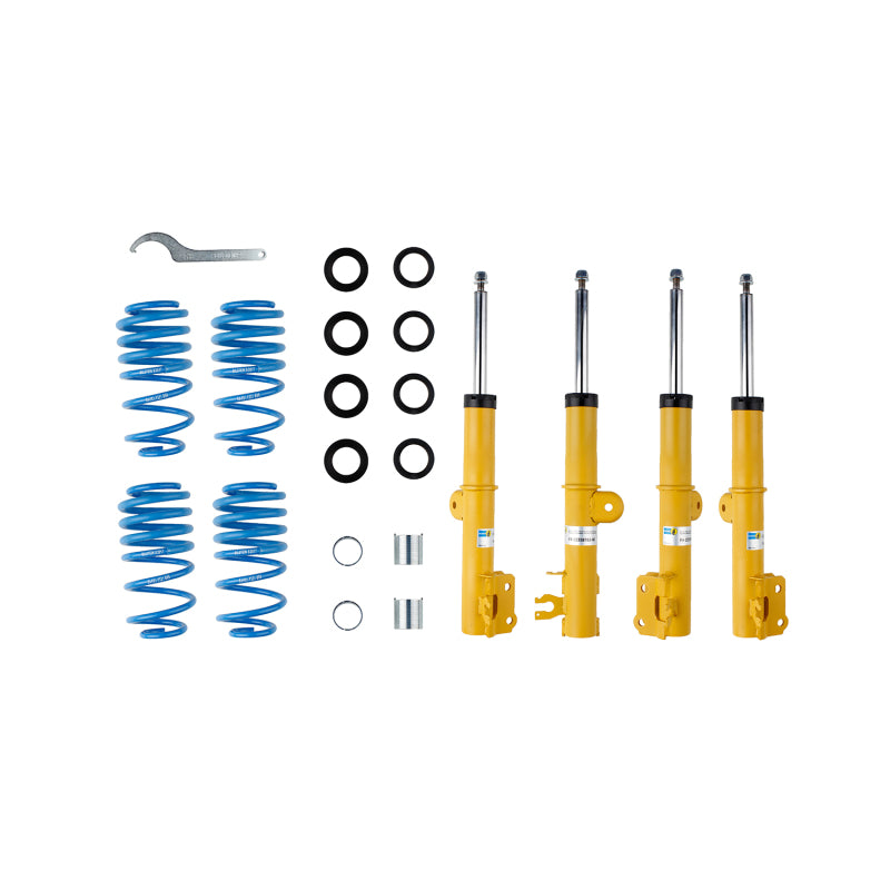 Bilstein B14 (PSS) 16-18 Fiat 500X 2WD Front & Rear Performance Suspension Coilovers Bilstein
