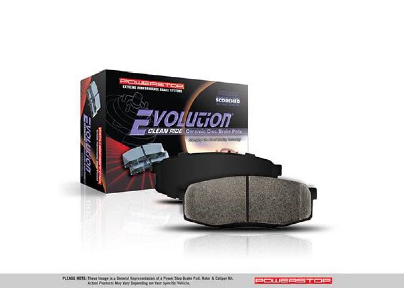 Power Stop 20-21 Toyota Highlander Front Z16 Evo Ceramic Brake Pads Brake Pads - OE PowerStop