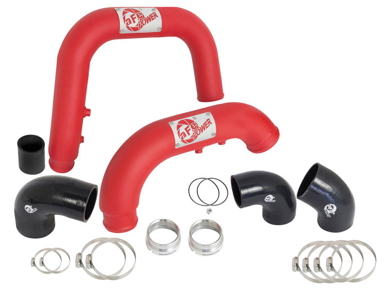 aFe BladeRunner Red Intercooler Tubes Combo 2016 GM Colorado/Canyon I4-2.8L (td) Intercoolers aFe