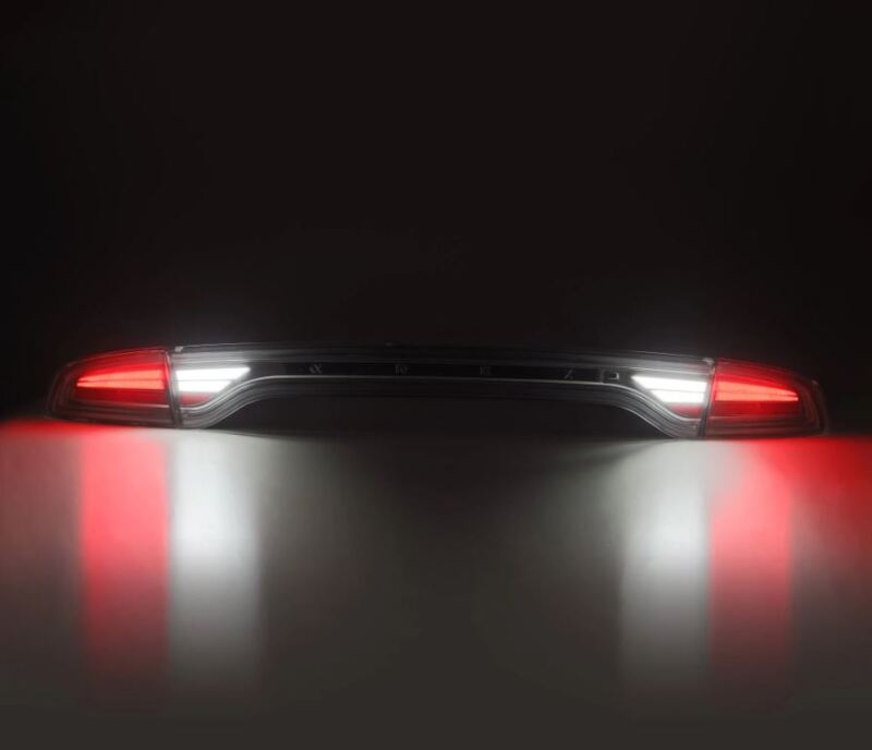 AlphaRex 15-23 Dodge Charger NOVA-Series Prismatic LED Tail Lights Alpha-Black Tail Lights AlphaRex