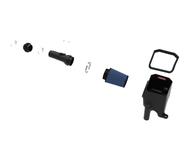 aFe Takeda Stage-2 Cold Air Intake System w/ Pro 5R Filter 17-20 Honda Civic Si L4-1.5L (t) Cold Air Intakes aFe