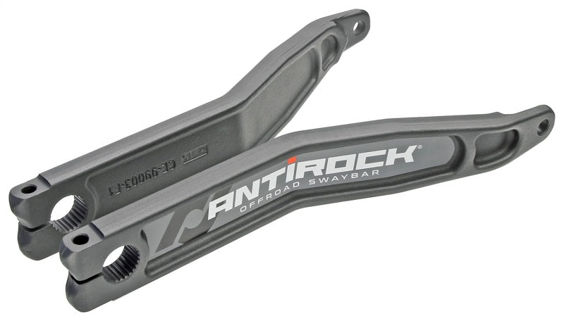 RockJock Antirock Forged Chromoly Sway Bar Arms 15.2in Long 2.5in Offset w/ Stickers Pair Sway Bars RockJock
