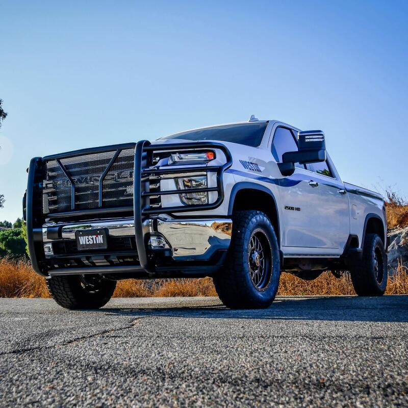 Westin 2020 Chevrolet Silverado 2500/3500 HDX Grille Guard - Black Grille Guards Westin